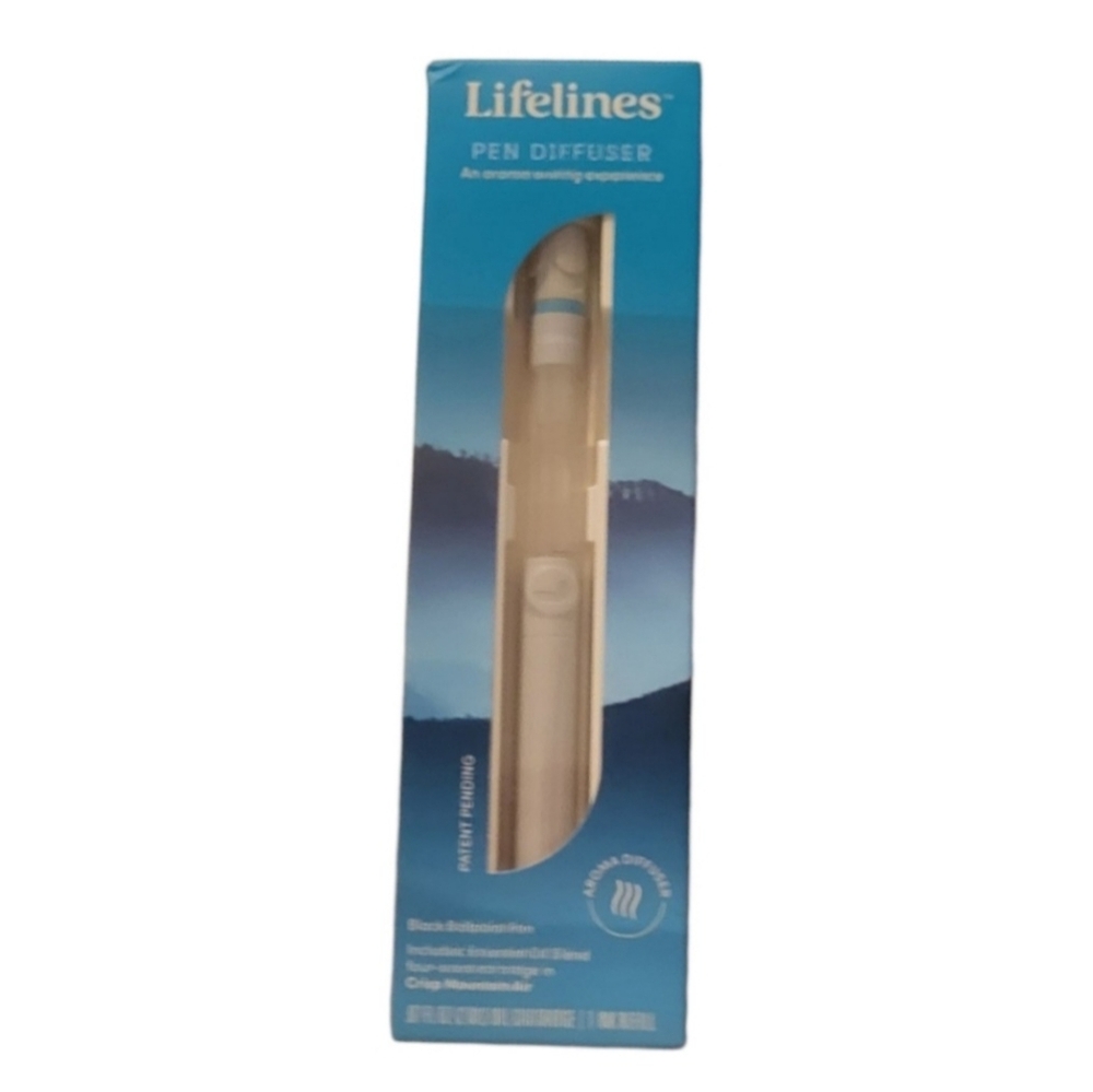 NEW Lifelines Crisp Mountain Air with Essential Oil Blend Pen Diffuser